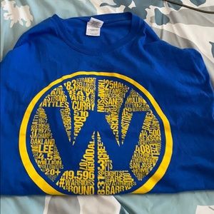 Warriors t shirt